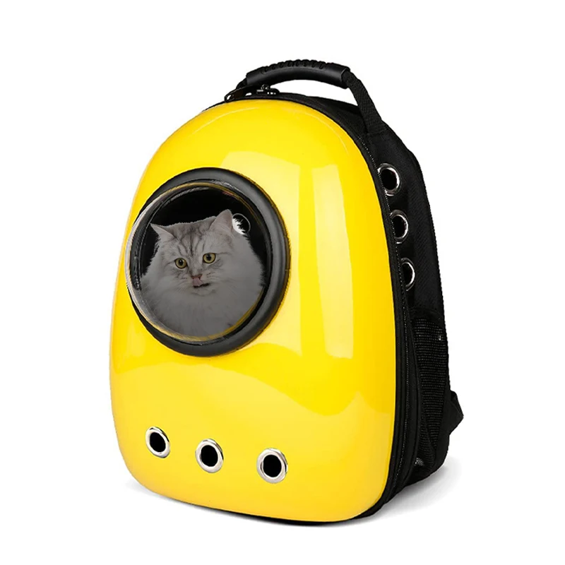 Рюкзак для кошек переноска космонавтов космическая капсула прозрачная сумка