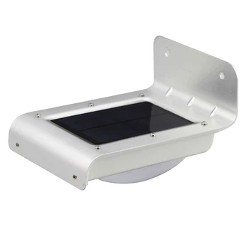 

16LED Lawn Pathway Outdoor Garden Landscape Wall Mounted Fence Yard Patio Street Universal Solar Light