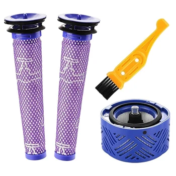 

2 Pcs Replace Filter and HEPA-After Filter Kit for Dyson V6 DC58 DC59 DC61 DC62 Vacuum Cleaner Spare Parts Filters