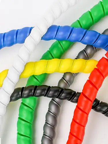 1/5M Winding Tube Wire Organizer Cable Protection Sleeve Tube Protection Sleeve Spiral Wrap Winding Protector 8/10/14/16/20/25mm - Image 4