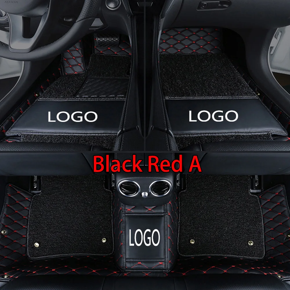 

Car floor mats with Logo/Brand Logo for Skoda Octavia Superb Fabia Rapid spaceback Waterproof car-styling Anti-slip carpet liner