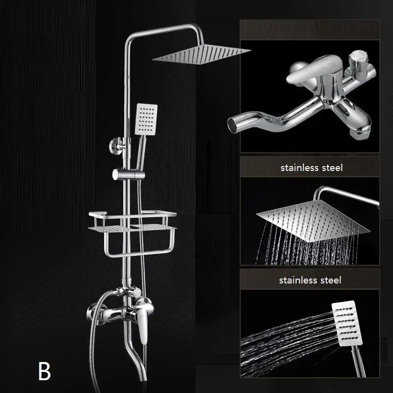 Version S Набор для душа Regadera Piscina Conjunto Choveiro Duschset Prysznic Banheiro Salle De Bain Eletrico Douche Chuveiro Ducha - Цвет: Version S