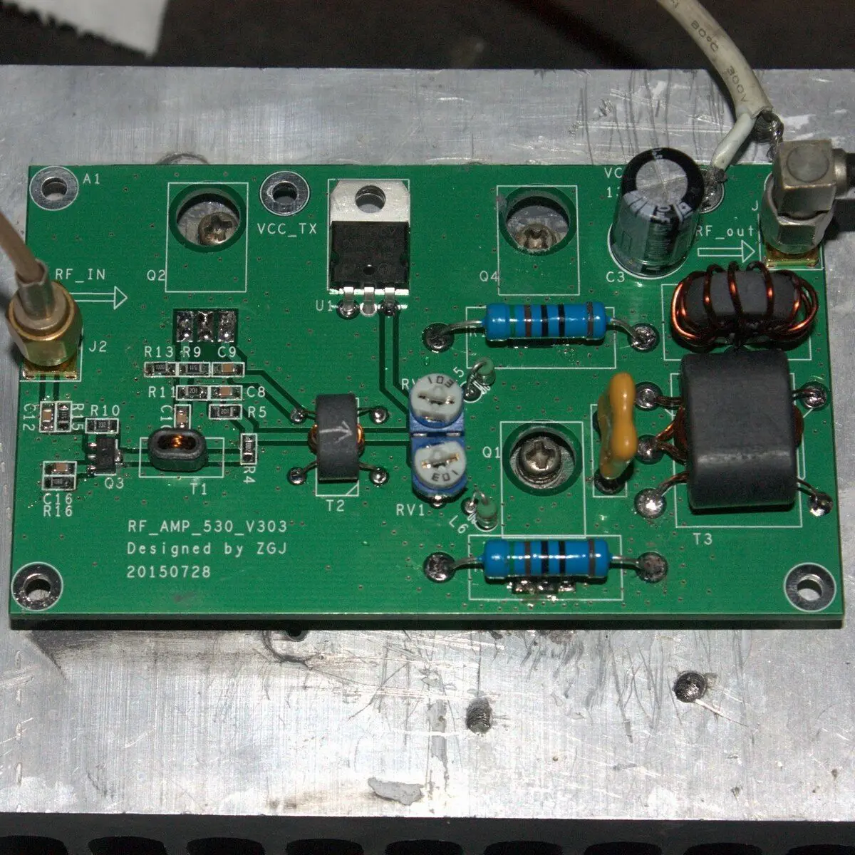 Amplificador de Potência Linear para Transceptor Rádio de Ondas Curtas am fm cw Presunto Onda Curta 13.56mhz Sinal Rfid 45w 3-28mhz Ssb rf hf - Image 5