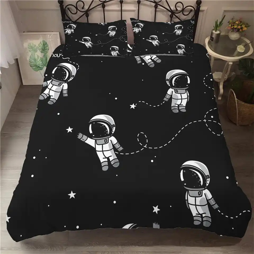 Wishstar 3d Space Series Children Cartoon Bedding Single Bed Linen