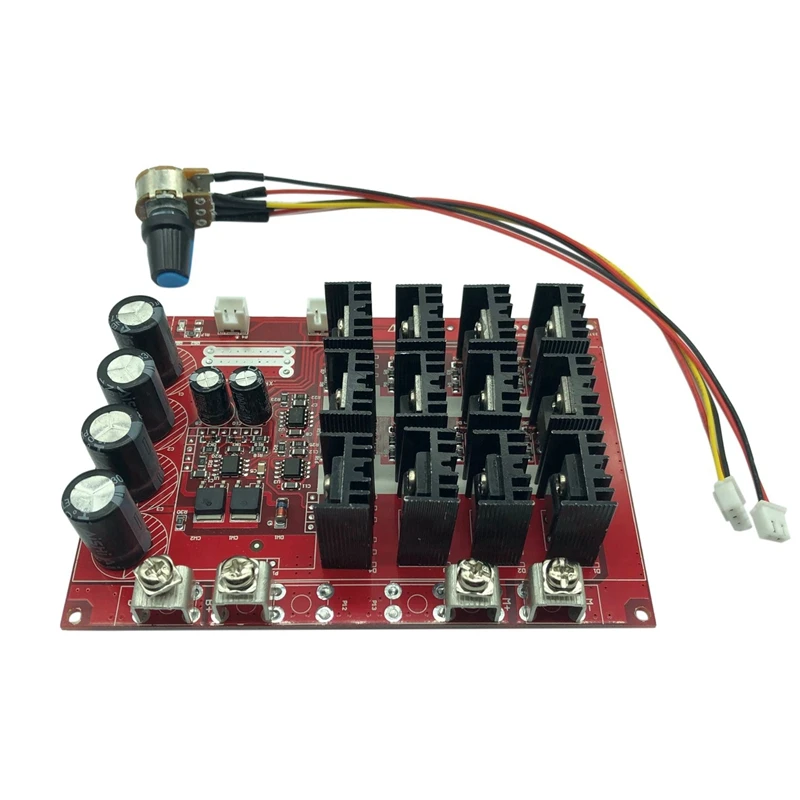HOT-10-50V 60A контроллер скорости двигателя постоянного тока ШИМ HHO RC 12 В 24 в 48 в 3000 Вт регулирование с переключателем управления расширения