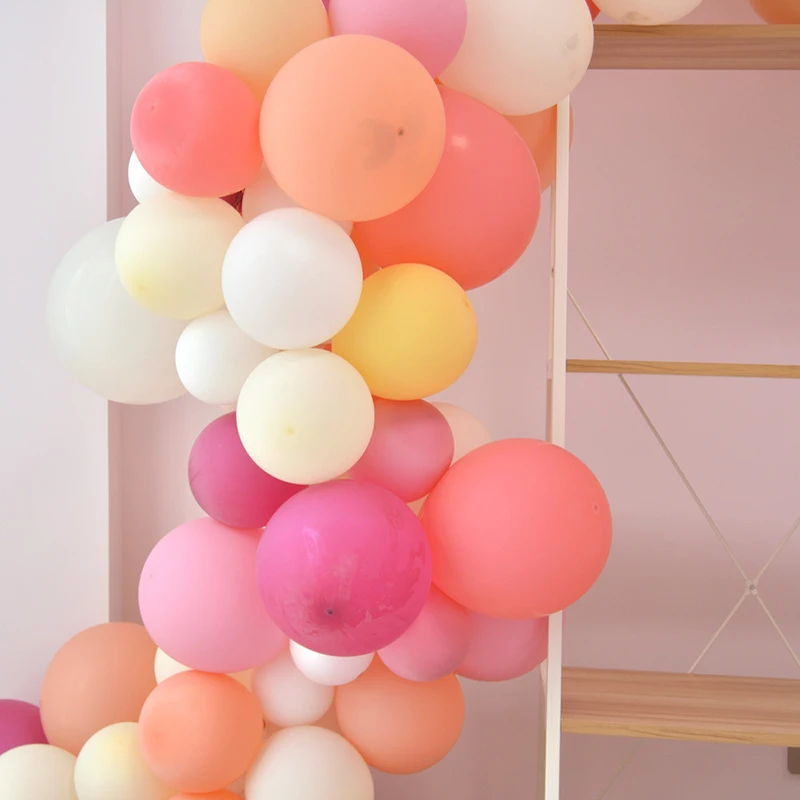 Латексные шары в виде макарон, 90 шт./лот, 10 дюймов, украшение на свадьбу, день рождения, гелиевые шары для вечеринки в честь рождения девочки