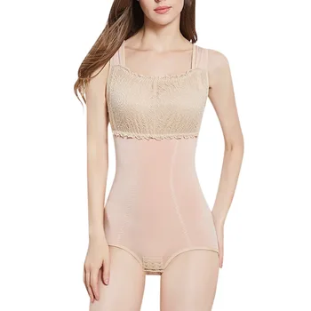 

2020 Women Slimming Shaper Plus Size Bodysuit Tummy Shaper Stomach Control Full Shapewear Waist Girdle Seamless Butt Lifting