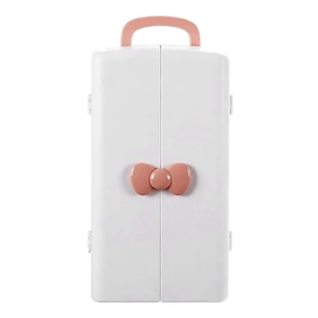 

Portable Cosmetic Storage Box Home Dressing Table Desktop Storage Cabinet Large Capacity Skin Care Product Rack