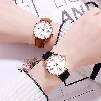 

Fashionable Temperament Female Mesh Belt Watch Simple Quartz Analog Round Women Watches montre femme 2019