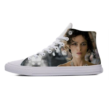 

Anna Karenina Feature Movie Hot Fashion Casual Canvas Shoes High Top Breathable Lightweight Sneakers 3D Print For Men Women