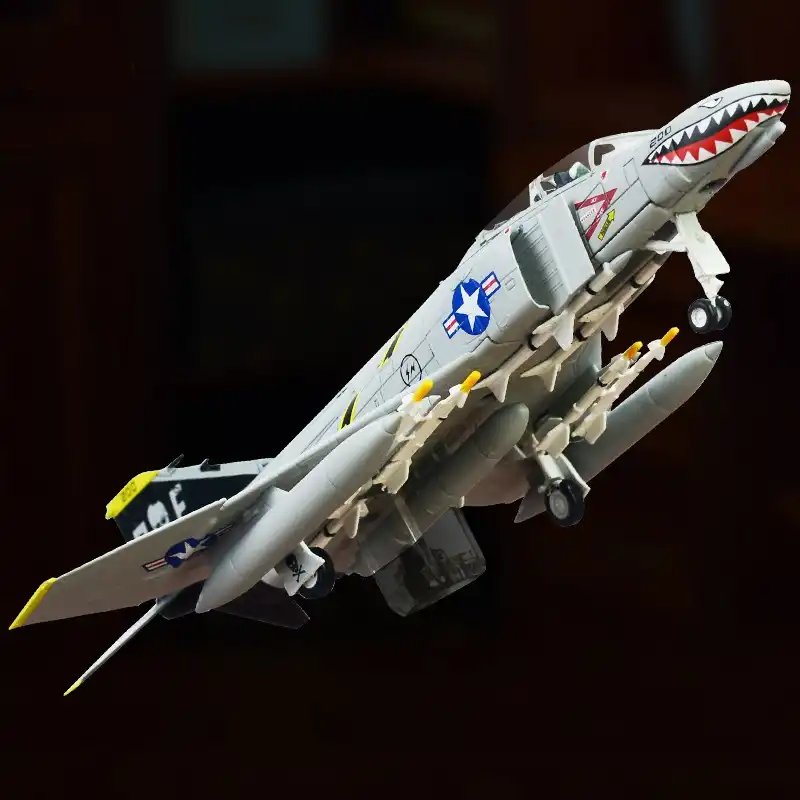 1 100 スケール Prebuilt 金属ダイキャストマクドネル F 4c ファントム Ii グッズジェット迎撃戦闘機趣味合金航空機モデル Model Building Kits Aliexpress