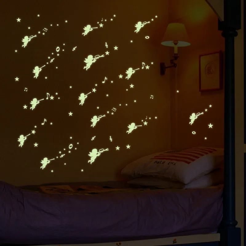 OY325 Carved Night Light Switch Stickers Butterfly Carved with Holes Switch Waterproof Paste Socket Decoration Night Light Wall
