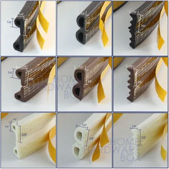 

self adhesive strip window door soft form seal 19.5 feet 6 meter roll