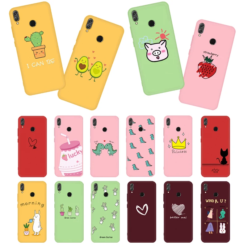 

GerTong Cute Cartoon Colorful Case Redmi 7A Phone Case For Xiaomi Redmi 7A 5.45inch Soft Silicone Back Cover 7A Protective Case