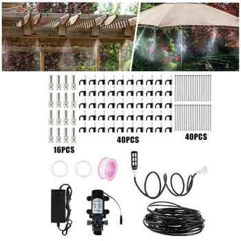 

12M 12V Electric Pump DIY Micro Drip Irrigation System Plant Self Watering Garden Hose Kits Garden Hose Micro Drip Watering Kits