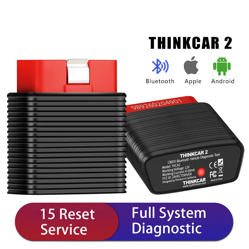 ThinkCar 2 Профессиональный OBD2 Bluetooth для iOS Android автоматический сканер OBD