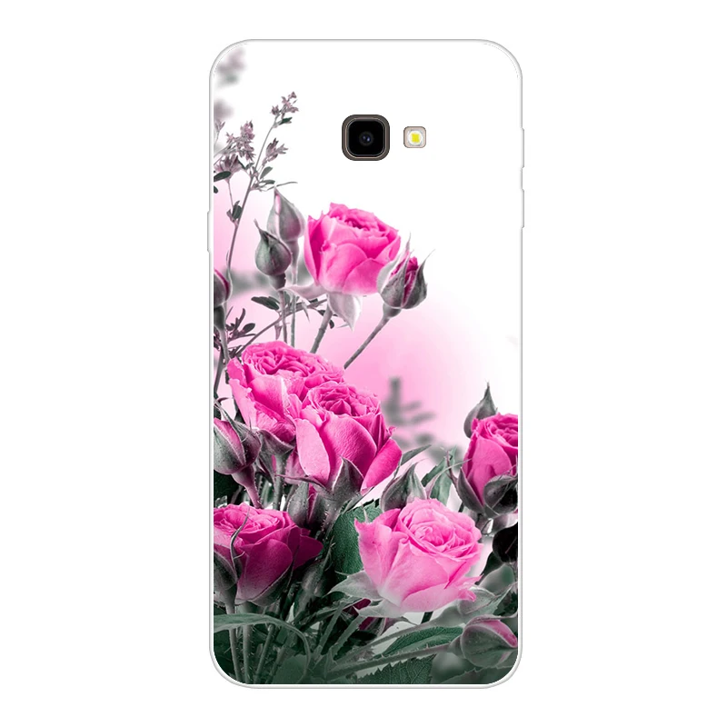 Для Funda samsung J4 Plus чехол 360 силиконовый матовый для samsung Galaxy J4 Plus sm j415 чехол для телефона J4 Plus 6,0