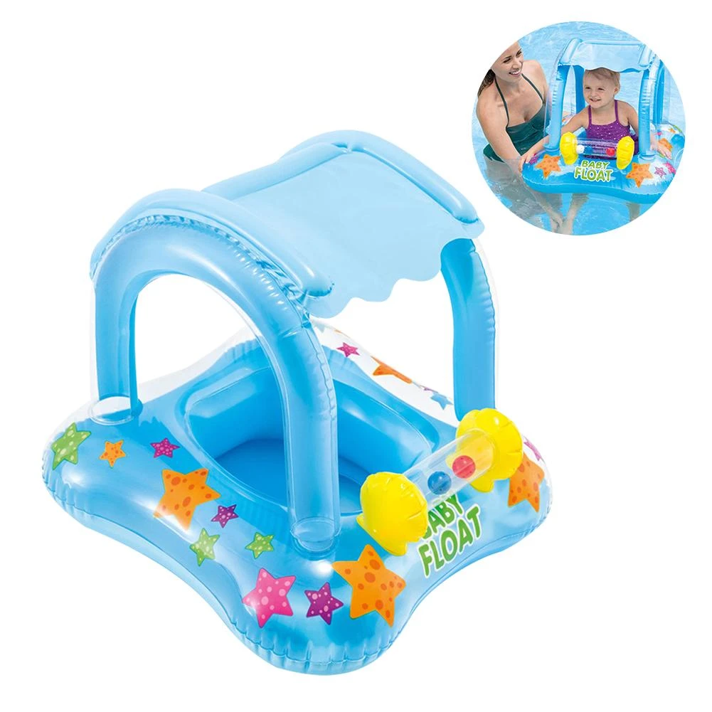 baby inflatable pool float with canopy