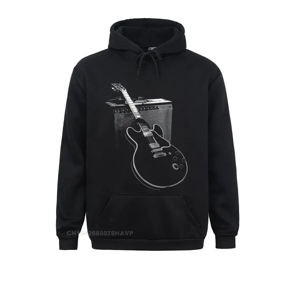 LegendaryBluesGuitarAndAmpHoodieLongSleeveHoodiesStudentSweatshirtsPersonalizedHoods