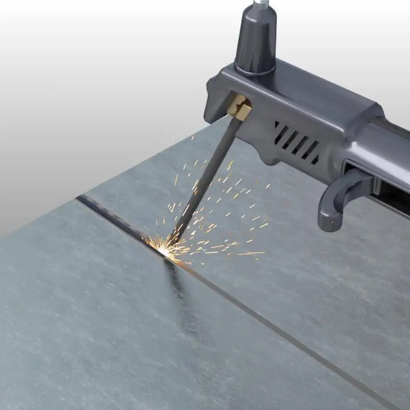 Модернизированный держатель электродов с отбойным молотком компрессионная