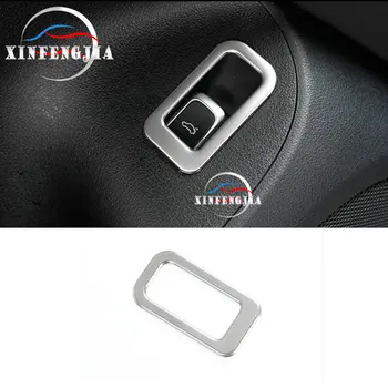 

For Audi Q5 2009-2017 Stainless Rear Trunk Open Switch Button Cover Frame Trim