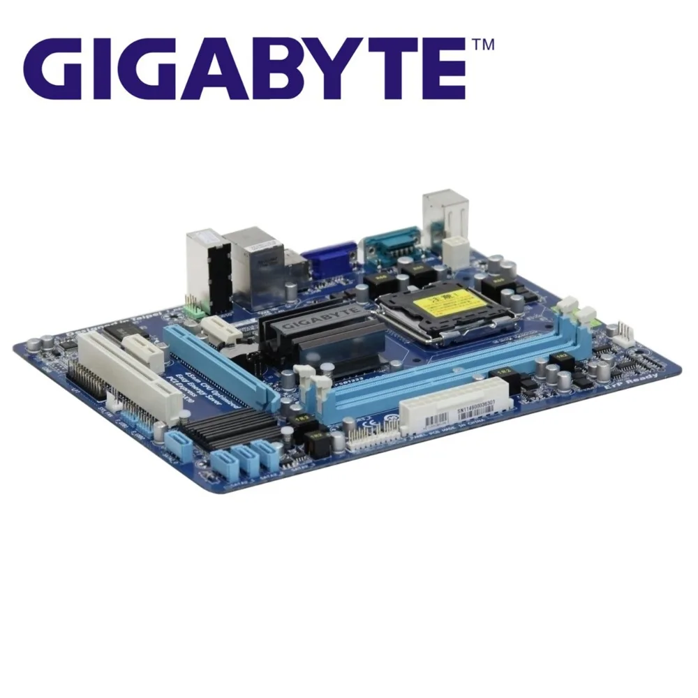 LGA 775 для Intel G41 Gigabyte GA-G41MT-S2P материнская плата DDR3 настольная материнская плата для Core 2 G41MT-S2P DDR3 G41MT S2 P б/у