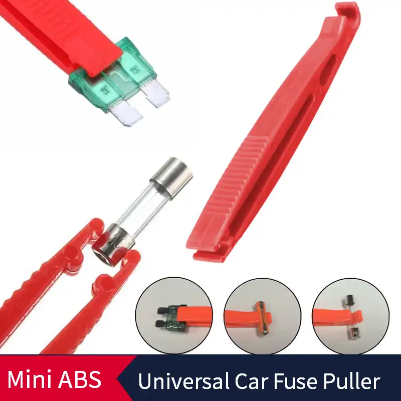 2pcs/set Car Automobile Fuse Clips Tools Car Auto Van Blade Mini Fuse