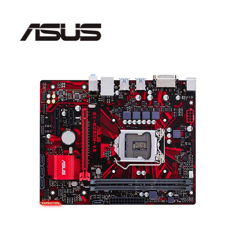 Для Asus EX-B250M-V3 оригинальная б/у Материнская плата Intel B250 B250M DDR4 LGA 1151 i7/i5/i3 USB3.0 SATA3 |