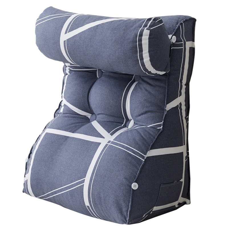 Большая подушка с головой треугольная Подушка на спинку дивана офисное кресло
