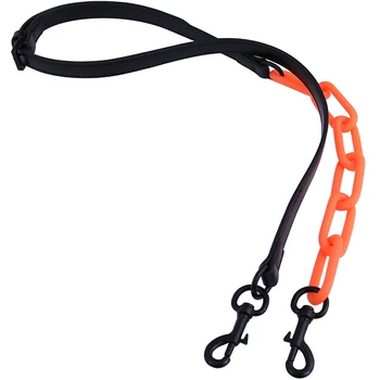 

Adjustable bag strap,Acrylic High Quality Purse Chain,Replacement PU leather Purse Chain Leather Strap,110cm-117cm