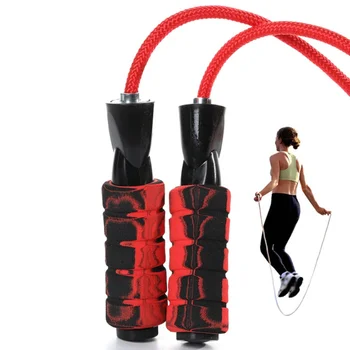 

Adjustable Training Home Exerciser Skipping Ropes Weavon Rope Jumping Ropes Fast Speed Handle