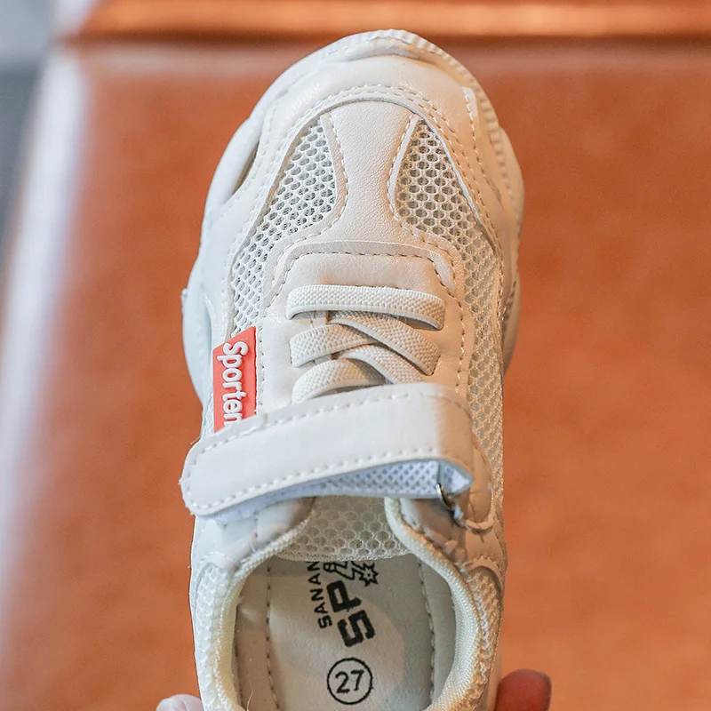 ULKNN Girl'S Sandals 2020 mesh shoes for kids  Summer Closed-toe Middle And Large Children Sports Shoe Soft Bottom Baby BOY'S