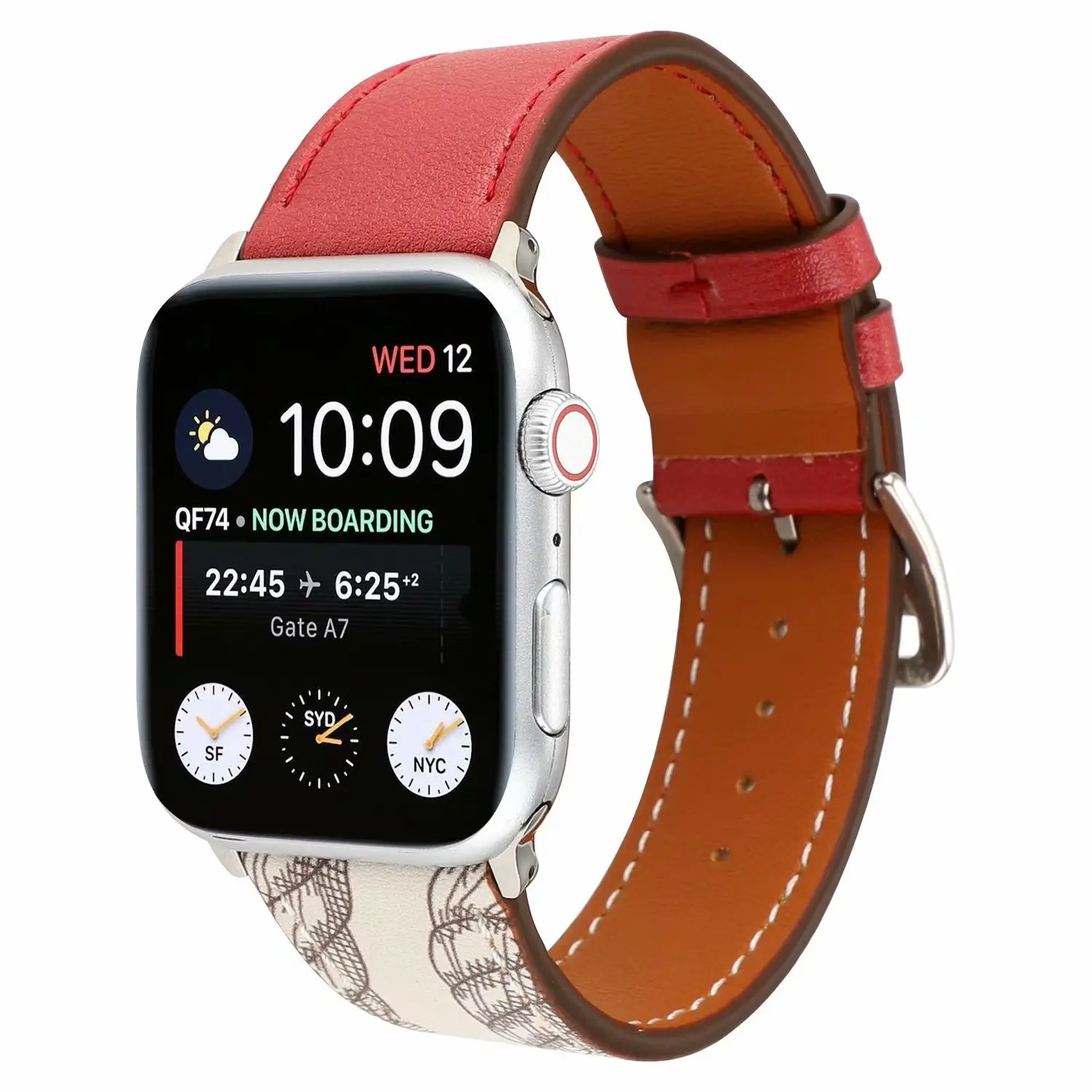 38 мм 42 мм ремешок из натуральной кожи для iWatch ремешок 40 мм 44 мм одиночный тур Браслет ремешок для Apple Watch серии 1 2 3 4 5