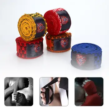

Boxing Bandage Sanda Training Straps Protector Movement Wristband 300cm 4color Outdoor Sports Durable Fight Boxing Straps