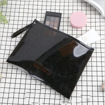 

3 Sizes PVC Transparent Cosmetic Bag Travel Makeup Case Zipper Toiletry Wash Beauty Kit Large Make Up Organizer Storage Pouch