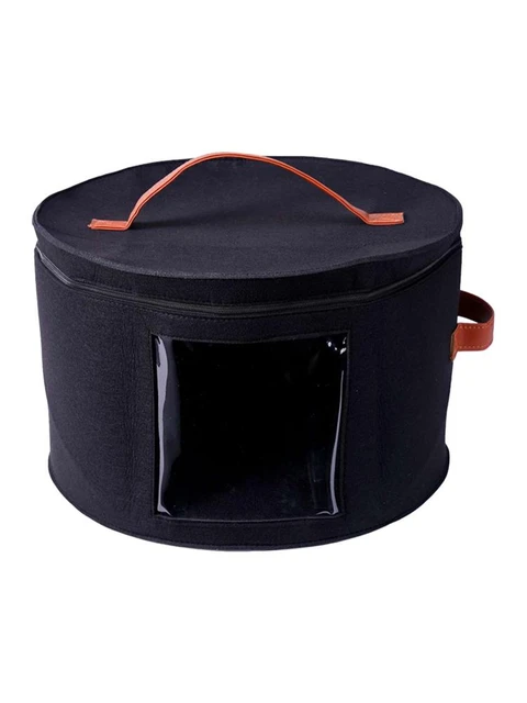 Hat Storage Box Storage Box Double Handle Hat Boxes For Sundries Storage  Hats Bucket Clothes Organizers Travel Cases Storage Bin - AliExpress