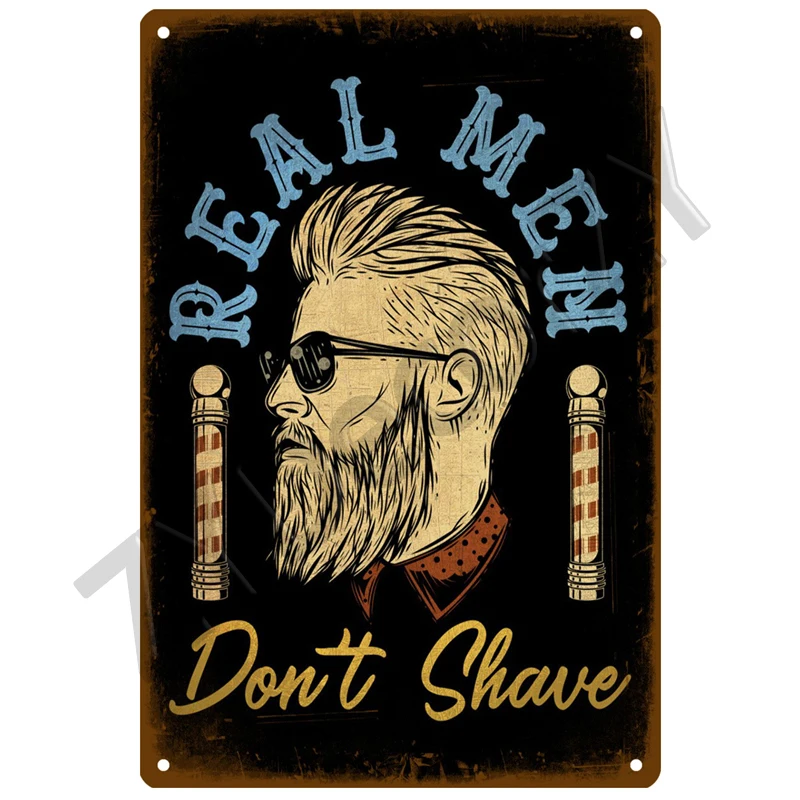 Metal wall signs,metal signs,metal wall art Barber Shop Tin Sign Poster Vintage Wall Posters Metal Sign Decorative Wall Plate Kitchen Plaque Metal Vintage Decor Accessories