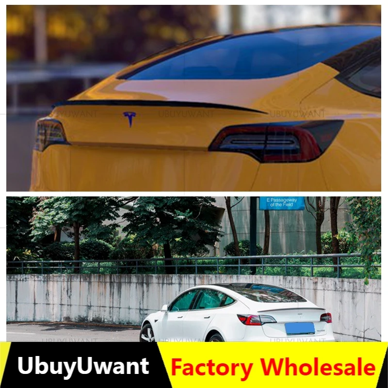 UBUYUWANT высокая производительность версия автомобиля ABS Багажник крыло спойлер для