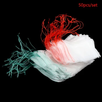 

50PCS Netting Bags Garden Fruit Barrier Cover Bags For Grape Fig Flower Seed Vegetable Protection From Insect Mosquito Bag