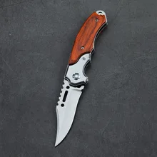 Светодиодный карманный складной нож, тактический нож для выживания, Походный нож, инструмент для кемпинга, барбекю, рыбалки, карманный нож