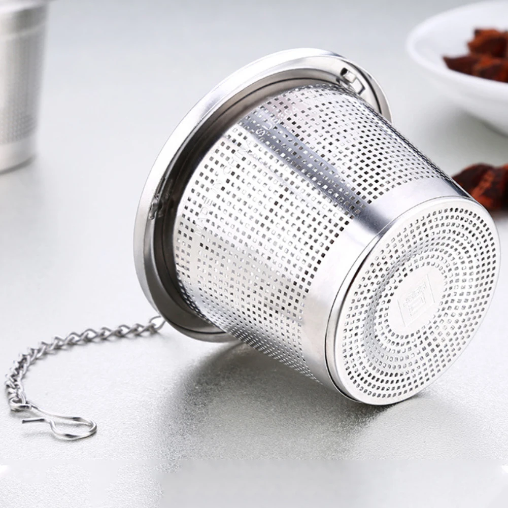 Из нержавеющей стали чай лекарственные травы горячий горшок приправа Infuser ситечко круче