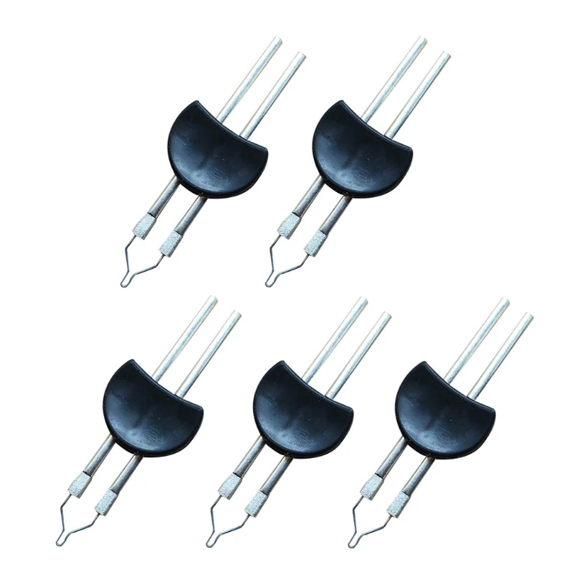 

5Pcs Perfect End Thread Cord Burner Fine Tips Instant End Max Melting Welding Pen Head Replacement Fitting Jewelry Tools