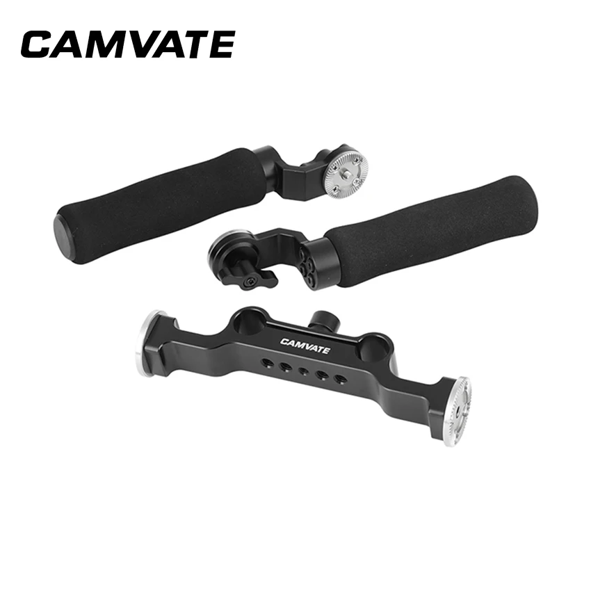 Губчатая рукоятка CAMVATE (пара) с креплением розетки и 15 миллиметровым стержневым