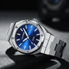 CADISEN-Reloj de pulsera para Hombre, accesorio masculino de pulsera resistente al agua 2022 M con mecanismo automático de movimiento NH35A, complemento mecánico de marca de 42MM, disponible en color azul, 100 ► Foto 2/6