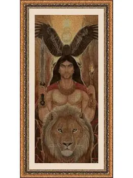 

CROSS STITCH KIT PANDATHREAD RELIGION AND MYTHOLOGY 35059