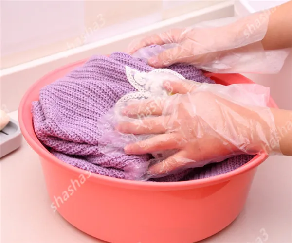 50 шт./компл. Еда Пластик перчатки одноразовые перчатки Ресторан eco-friendly Еда перчатки для фруктов и овощей, перчатки Кухня аксессуары