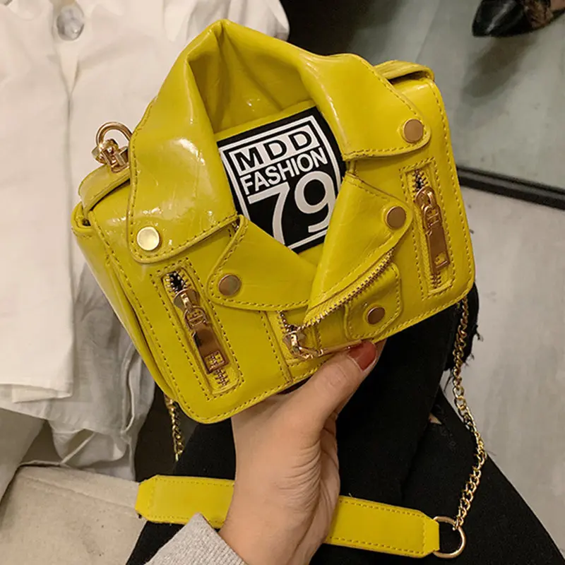 

Vintage Zipper Flap Chain Shoulder Messenger Crossbody Bags Women Fashion Motorcycle Ladies Clutch Casual Totes Female Purse