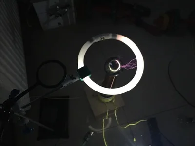 sem fio, iluminação, desenho de arco, pulverização de arco