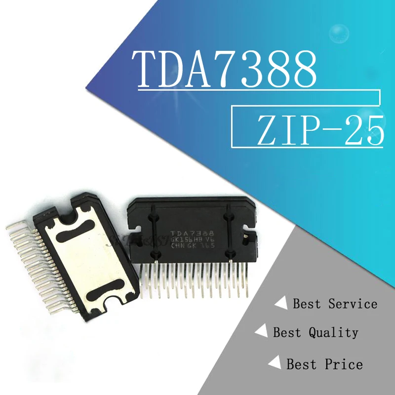 2 шт. Автомобильный Усилитель TDA7388 ZIP25 TDA7388A ZIP 7388A ZIP-25 42 Вт | Электронные компоненты