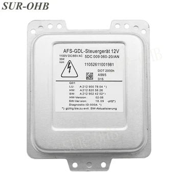 

E Class W212 5dc00906020 replacement Xenon AFS GDL Steuergerat D1S A2129007804 Headlight Ballast for C207 A207 5DC 009 060 20 AN
